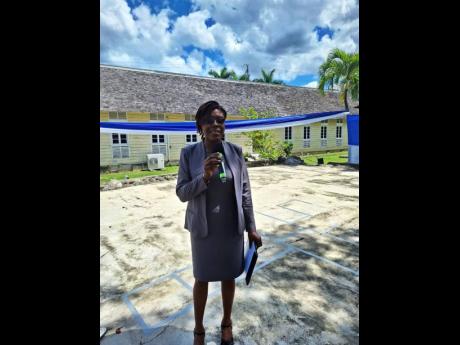 Professor Adella Campbell, dean of the College of Health Sciences.