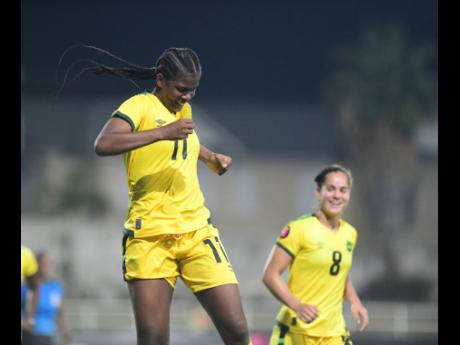 Jamaica’s Khadija Bunny Shaw. 