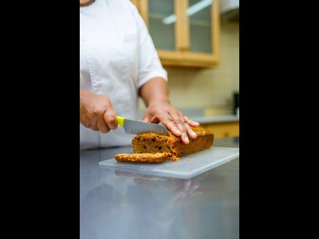 INSET: Soft, dense, and richly spiced, with bursts of fruit in every bite.