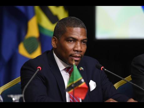 Credit: File Terrance Drew, chairman of the Caribbean Community and prime minister of St Kitts and Nevis.