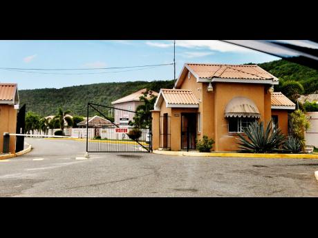 A gated community in Jamaica.