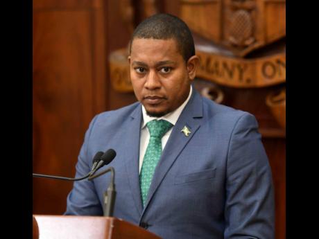 Floyd Green, minister of agriculture, fisheries and mining.