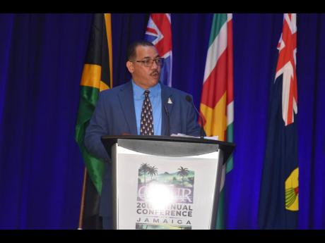 Rolston Anglin, minister of finance and economic development and minister of education and training in the Cayman Islands.
